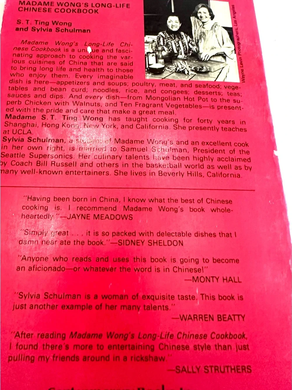 Long-Life Chinese Cookbook - Red Cover